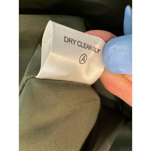 Chic Olive Patterned Women's Blazer - Picture 10 of 13